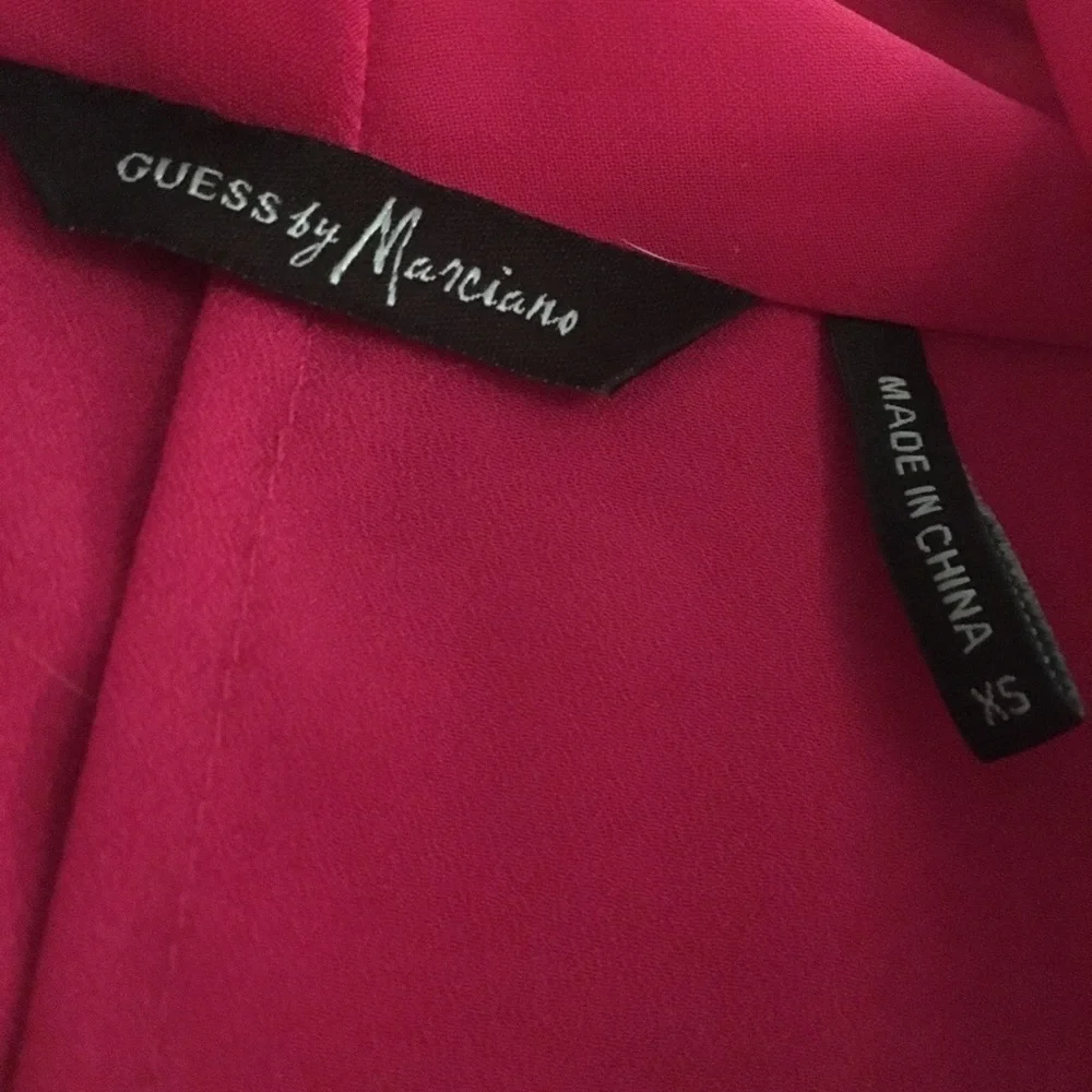 Marciano  pink asymmetrical top new no tags